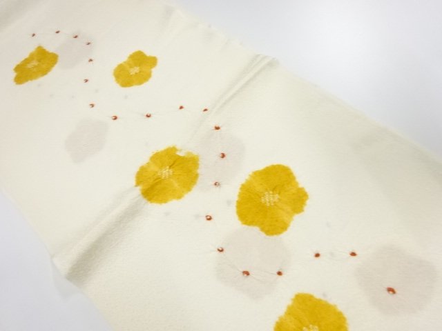  大特価品　未使用品　ゑり正　正絹　丹後ちりめん　絞り　帯揚げ